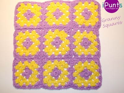 Tutorial Granny Square paso a paso (crochet)