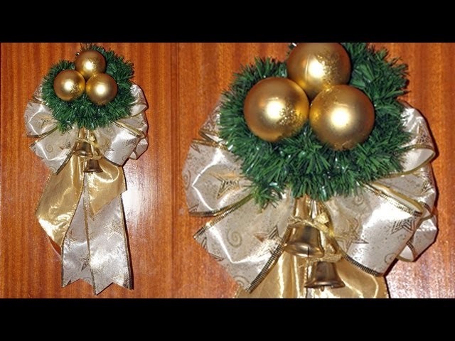 Adorno Navideño para la Puerta de Casa - DIY - Christmas Decoration to the Door