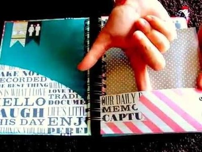 Agenda scrapbooking personalizada Teresa Collins