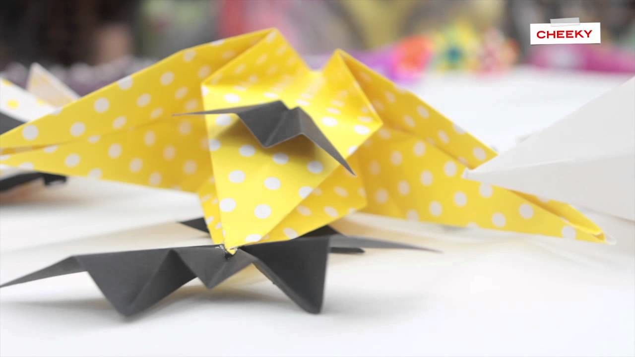 CHEEKY - ARMADO DE PIEZAS EN ORIGAMI