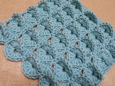 Cobija Manta para Bebe Crochet