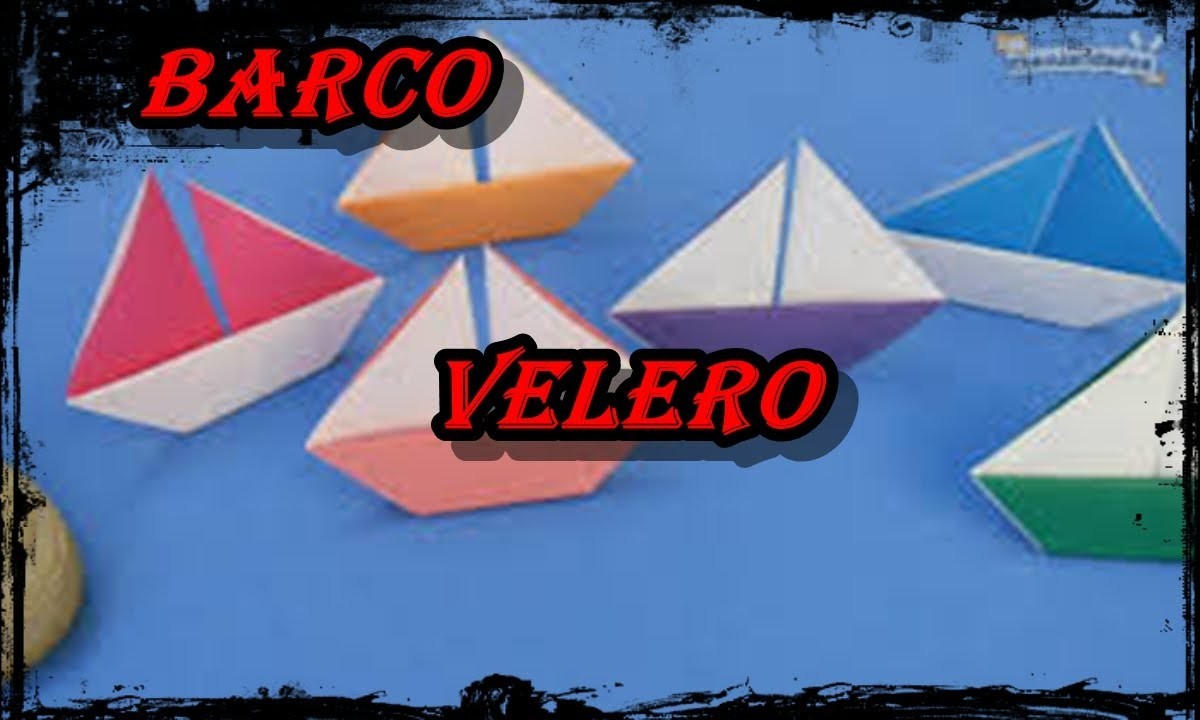 Como Hacer Barco Velero-Origami