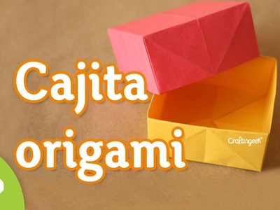 Como hacer Caja Origami BASICA  y FACIL