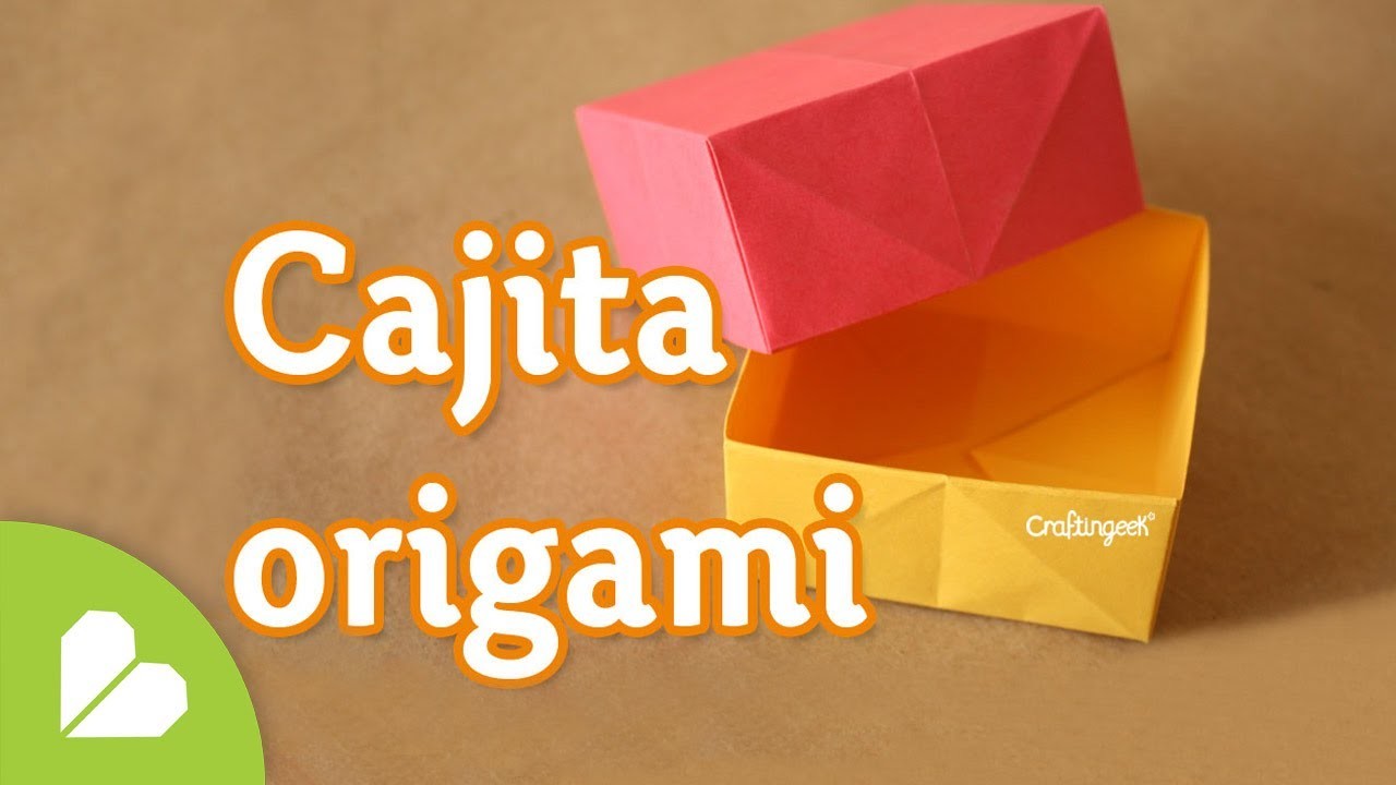 Como hacer Caja Origami BASICA  y FACIL