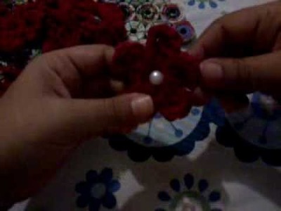Como hacer flores de crochet paso a paso tutoriales de manualidades tejido