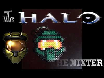 Como Hacer Un Llavero De Master Chief (Halo)| Hama Beads | The Mixter Games
