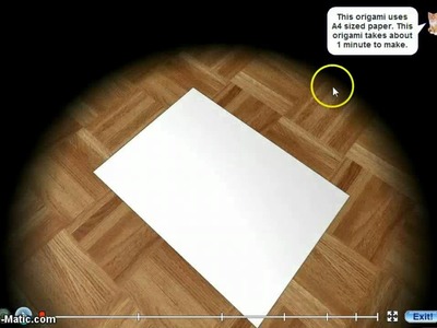 Como hacer un sobre de origami!