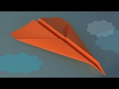 Cómo hacer una avión de papel