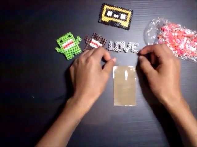 Como usar hamma beads sin plantilla