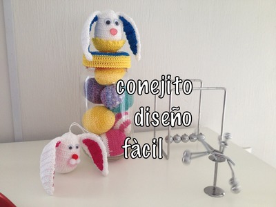 #Conejo #Orejas Diseño Fácil punto alto #Ganchillo #Crochet