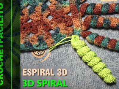 CROCHET - ESPIRAL 3D - 3D SPIRAL