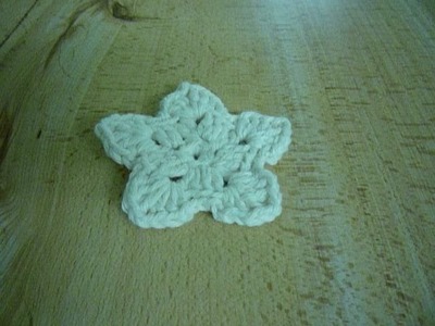 Crochet. Estrella de Navidad