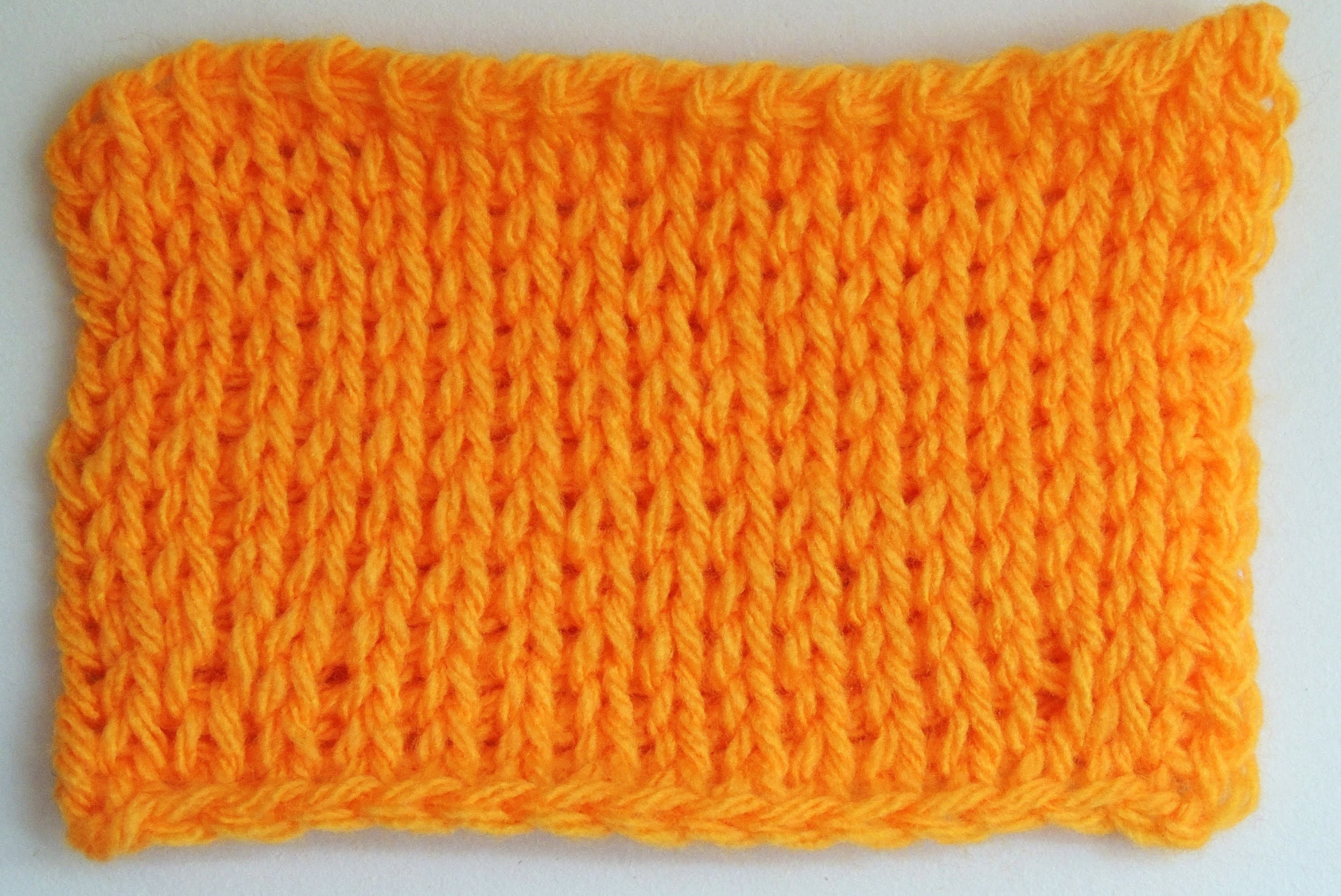 Crochet : Punto Tunecino # 13
