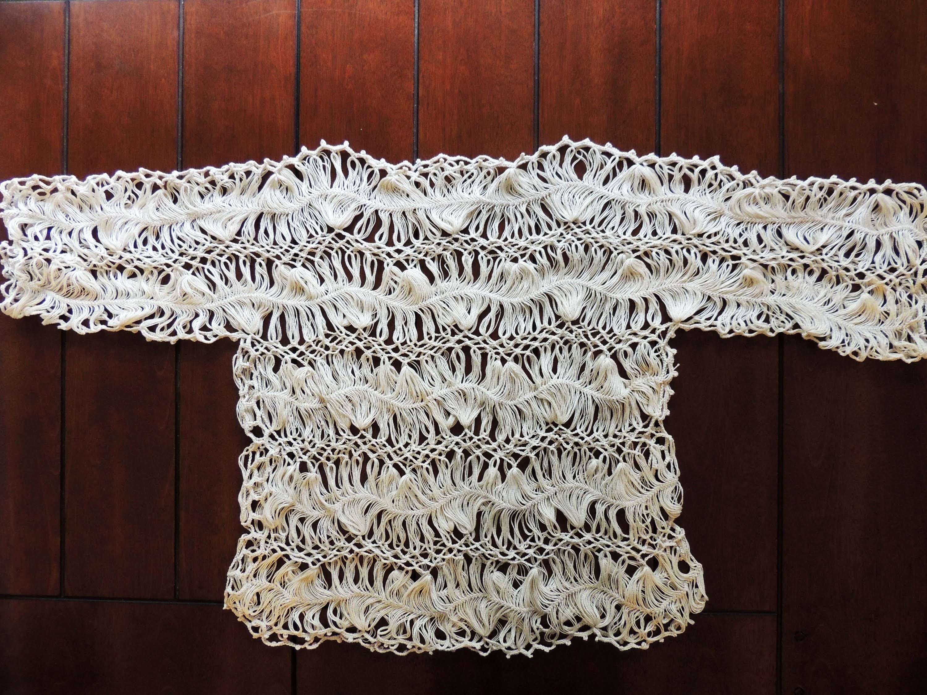 Crochet y Horquilla : Elegante Bluson.  Parte 2