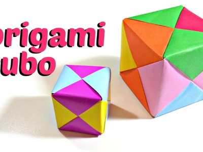 Cubo de Origami - Origami cube | Mundo@Party