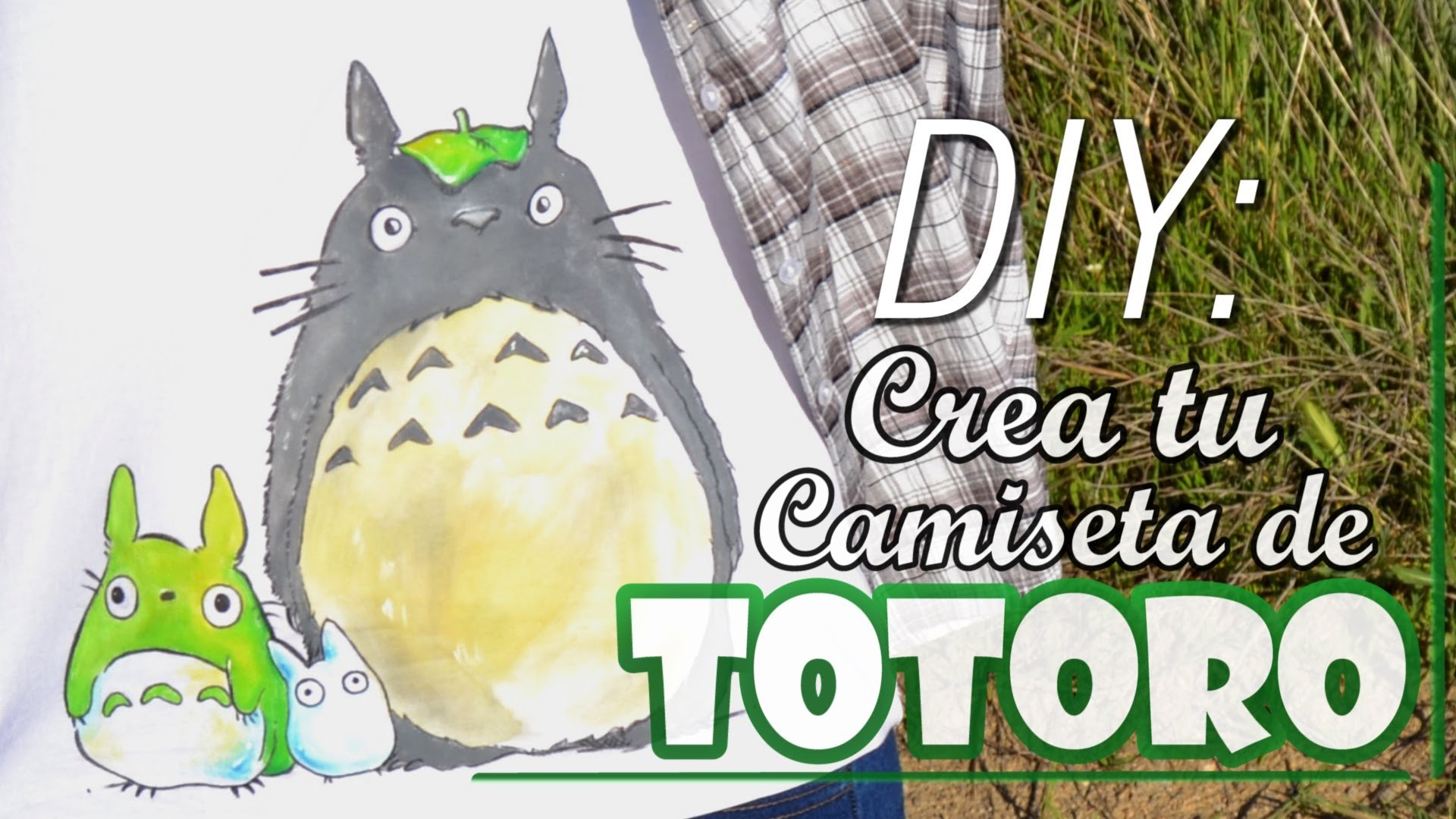 [DIY] CREA TU CAMISETA DE TOTORO! | MAKE A TOTORO T-SHIRT! -TUTORIAL