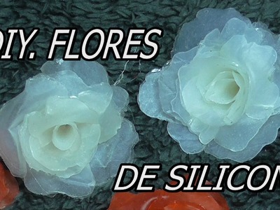 DIY HACER ROSAS, HACER FLORES DE SILICONA, HOT GLUE ROSES