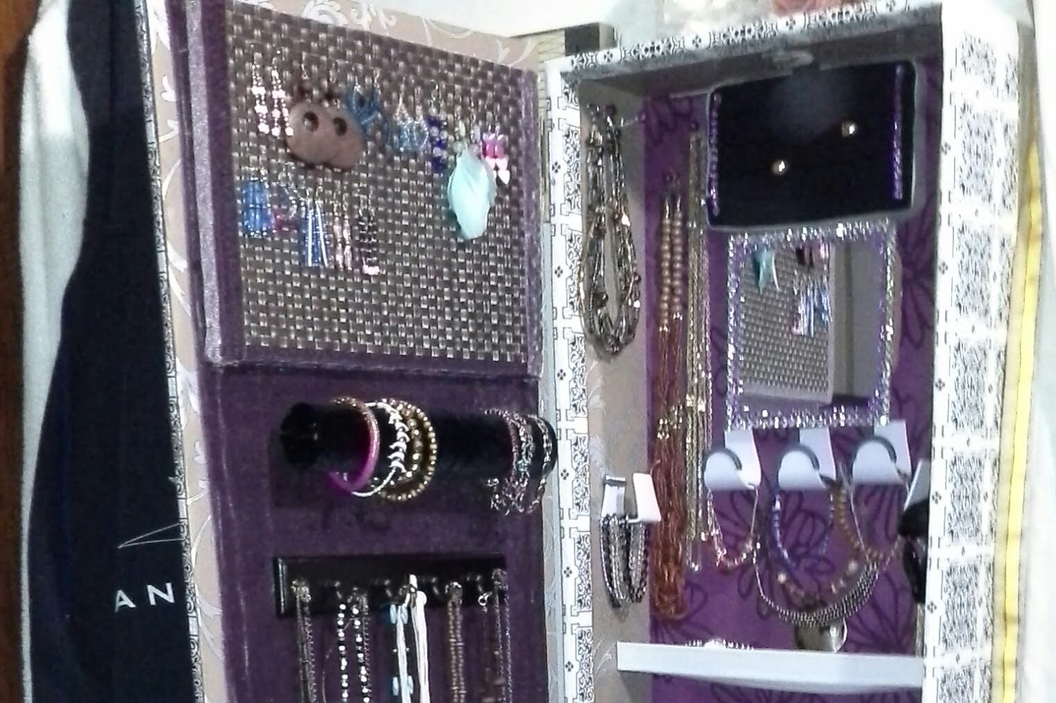 DIY organizador de joyas y accesorios