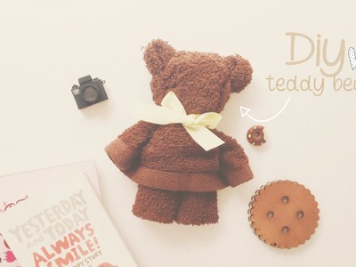 DIY: OSITO CON TOALLA (TEDDY BEAR) ♥