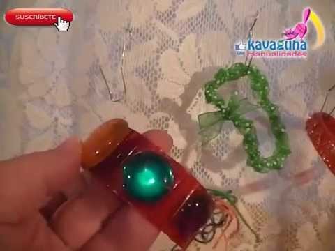 DIY Tutorial de brazalete con gemas, con nombre y pulsera entretejida