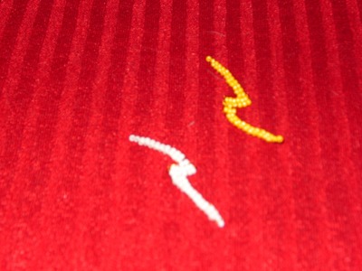 DIY Tutorial de Rayo en chaquiras o mostacillas