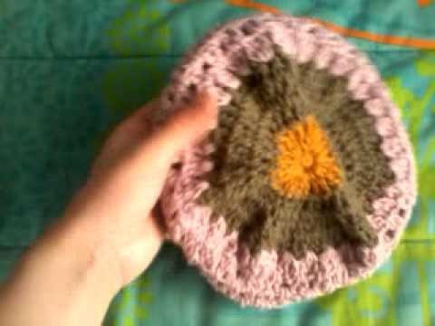 Gorro crochet colores