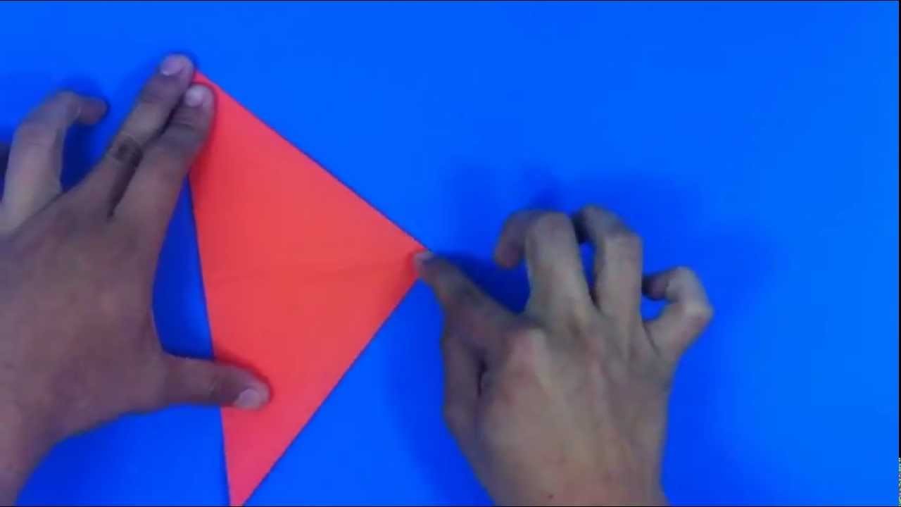 Hacer un zorro de origami - Formas y figuras de papel