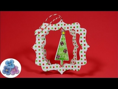 HTM Arbol de Navidad *Christmas Crafts* Manualidades de Navidad Adornos Scrapbook Pintura Facil