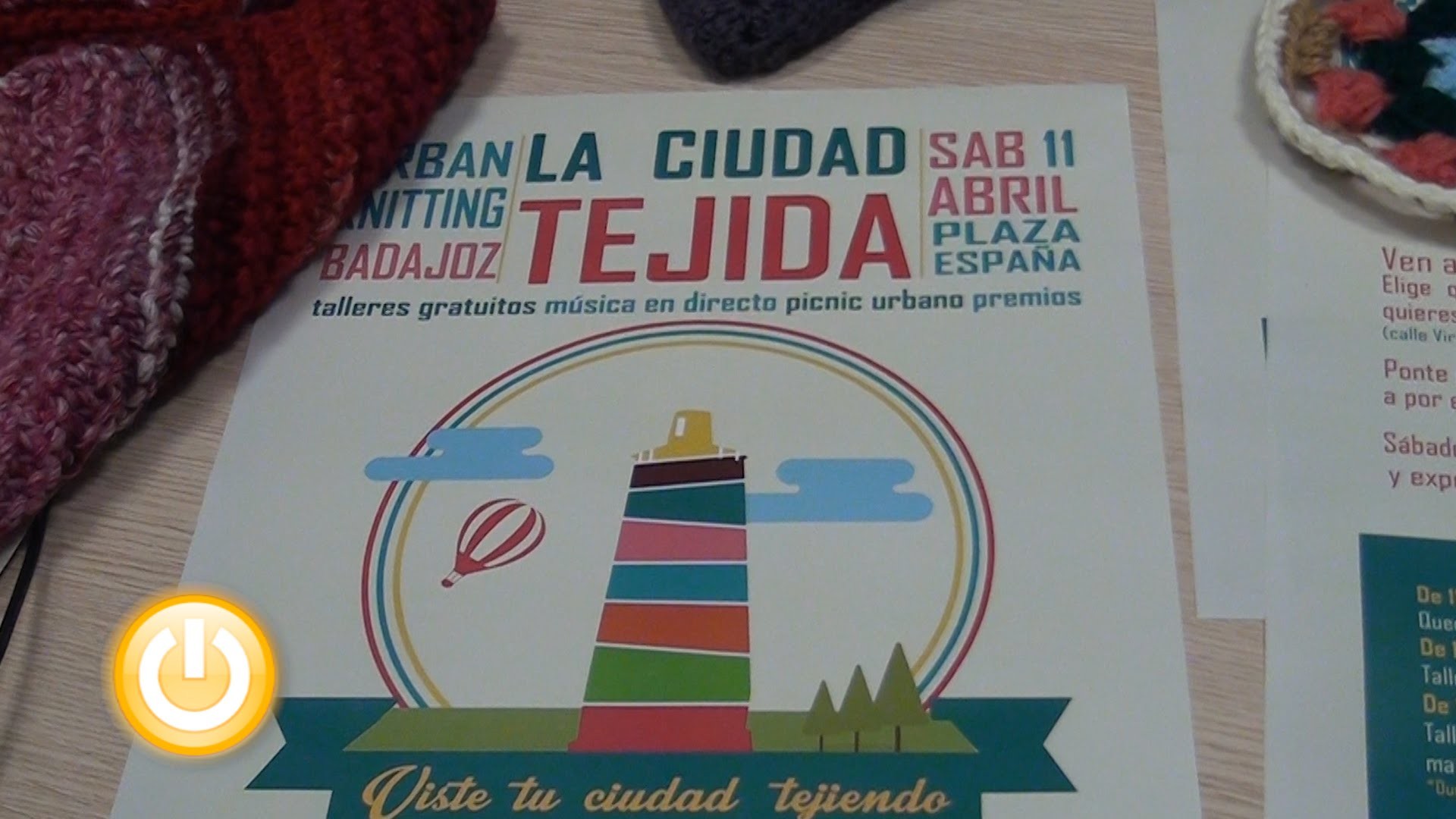 'La Ciudad Tejida', una nueva acción de Urban Knitting llega a Badajoz