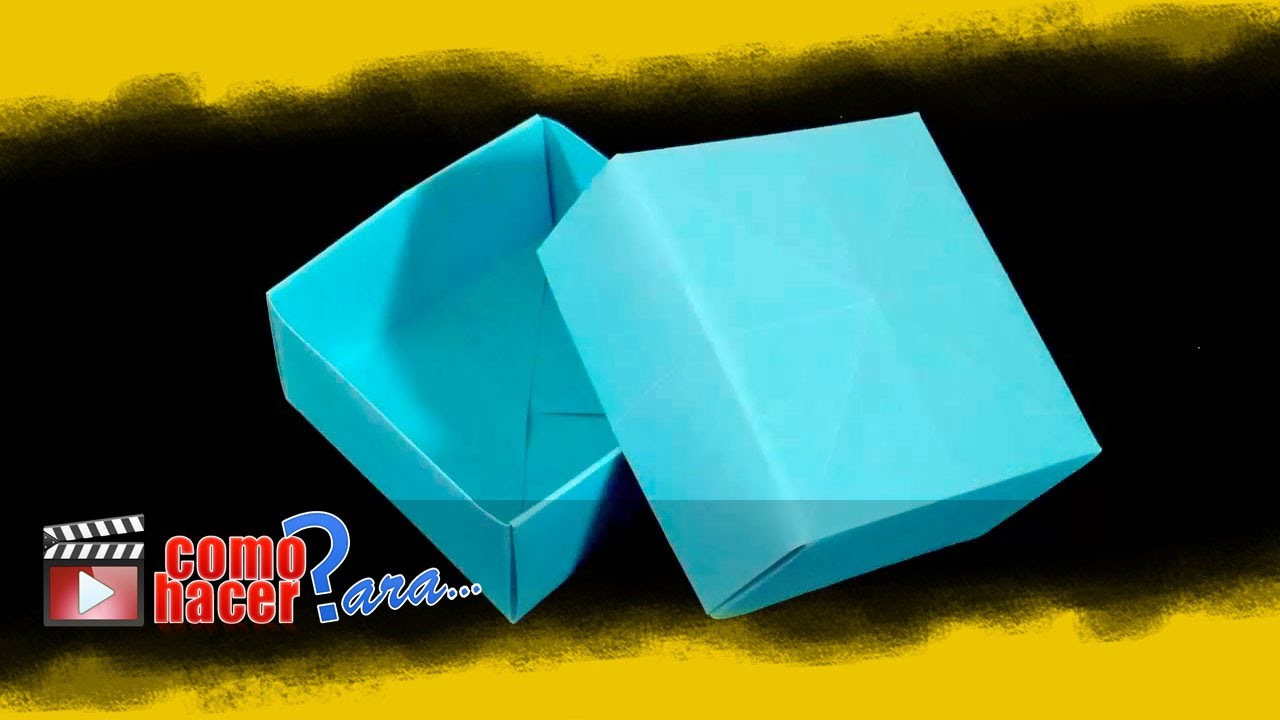 Origami: Cómo hacer una Caja de Papel