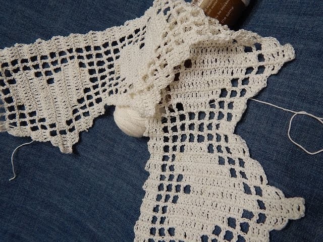Orilla # 12 Crochet de Corazones