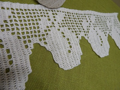 Orilla # 16 de Manzanas Crochet