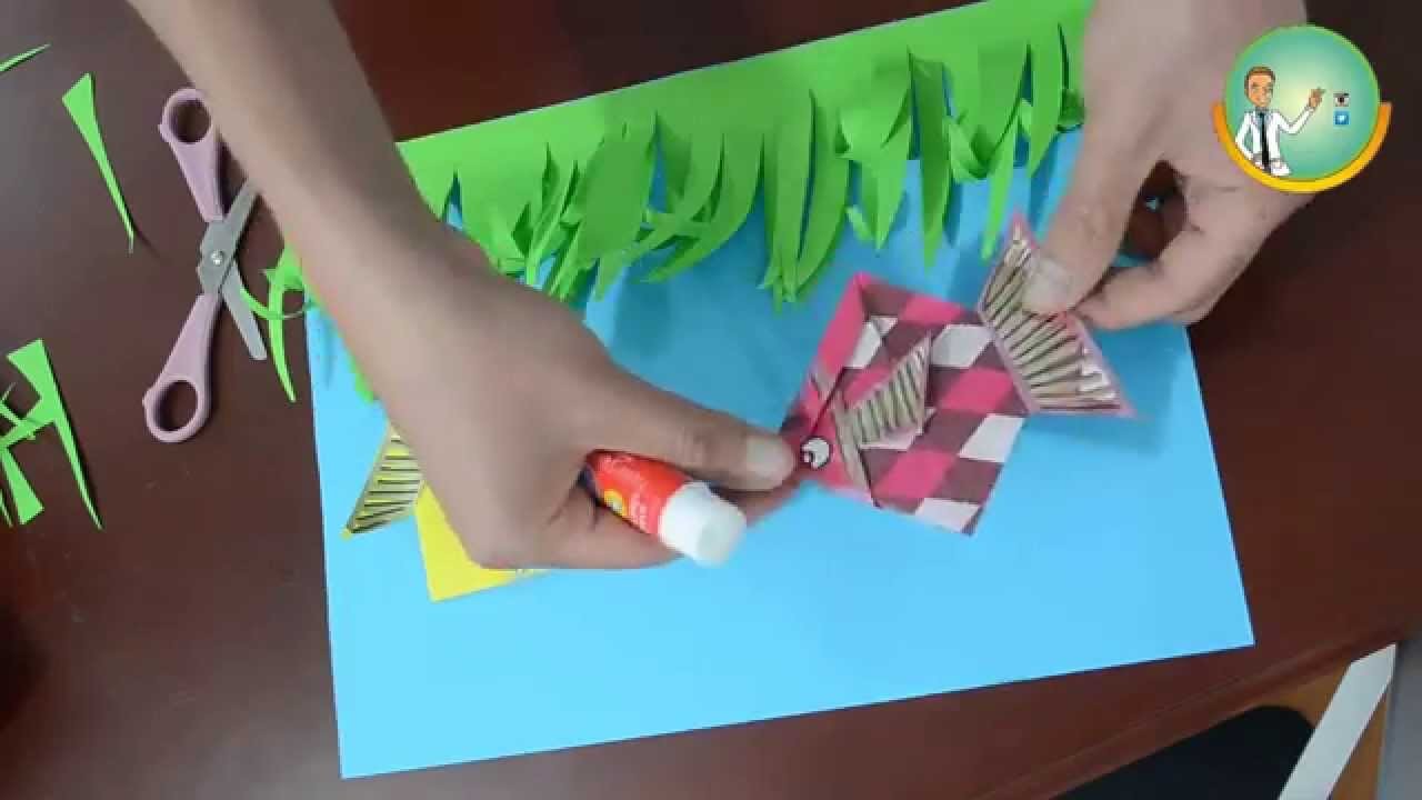 Proyecto  “Acuario en origami para niños  de primaria”.