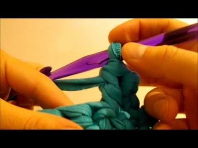 Punto alto amigurumi crochet tutorial-double crochet-english subtitles-