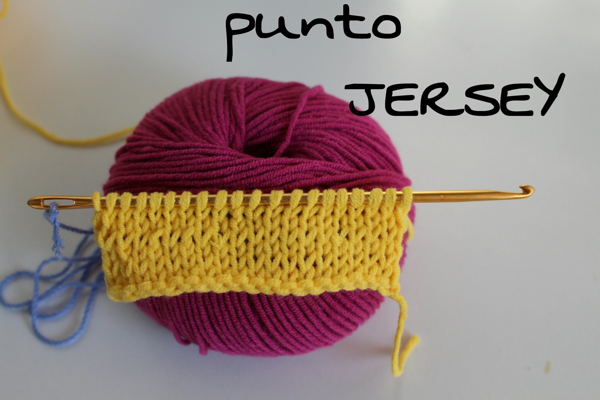 Punto Jersey paso a paso Ganchillo (Crochet ) # KNOOKING#
