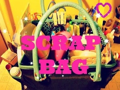 ¿Qué hay en mi bolsa escrapera?