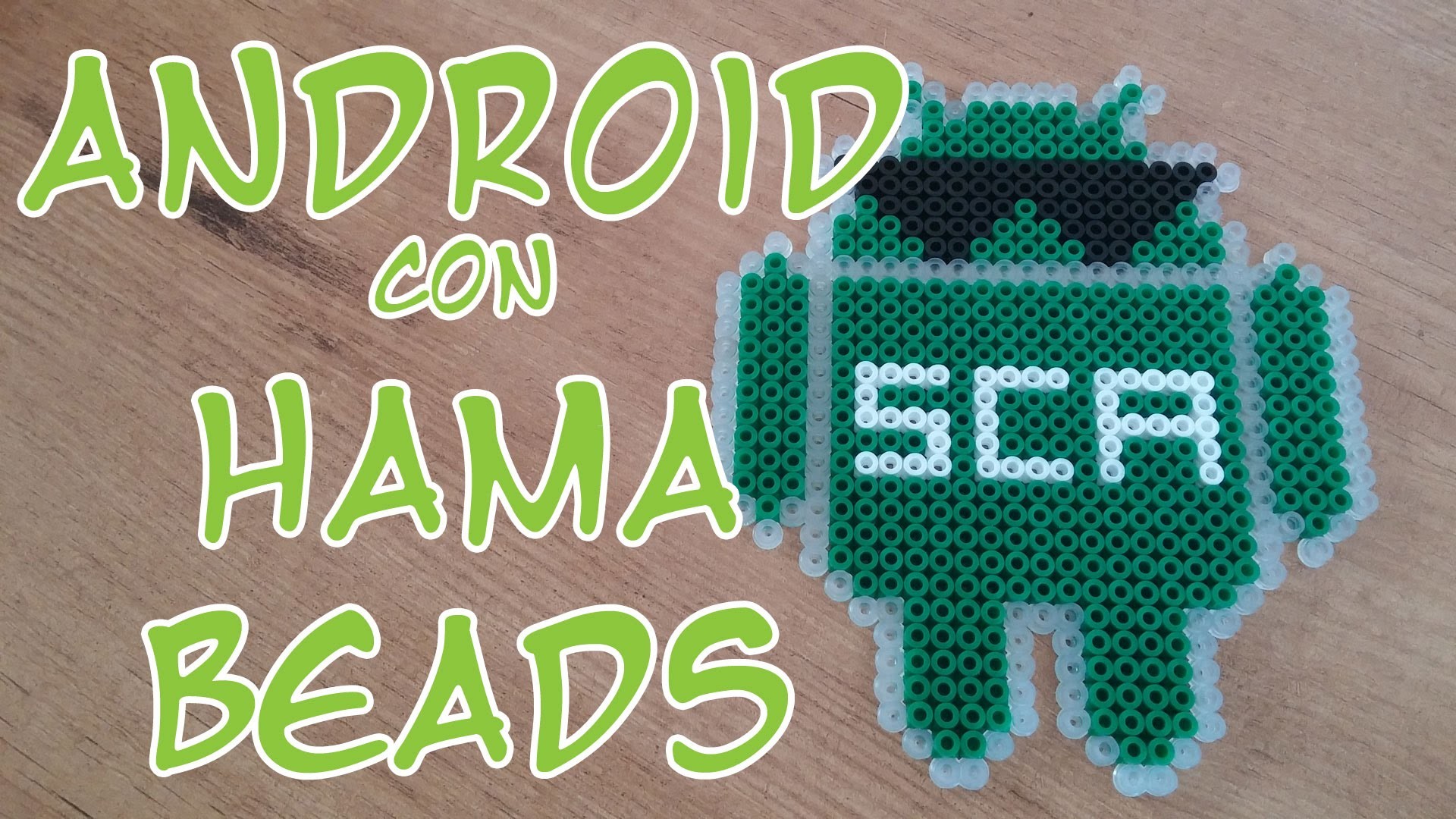 Robot de Android con Hama Beads