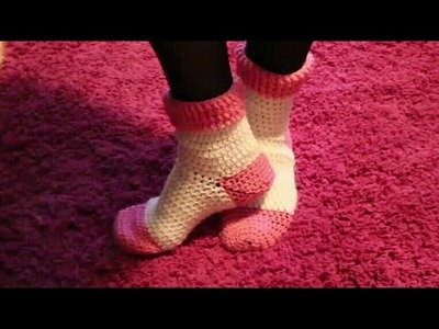 Tutorial ! Cómo hacer unos Calcetines (Socks ) a Crochet 1ª Parte