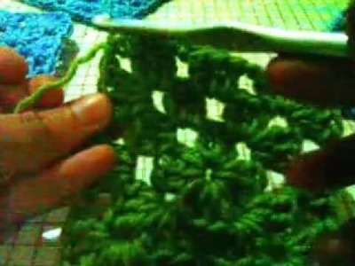 Tutorial cuadrado fácil a crochet (paso a paso).