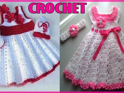 Vestidos Para Niña Bebe - Tejidos a Crochet