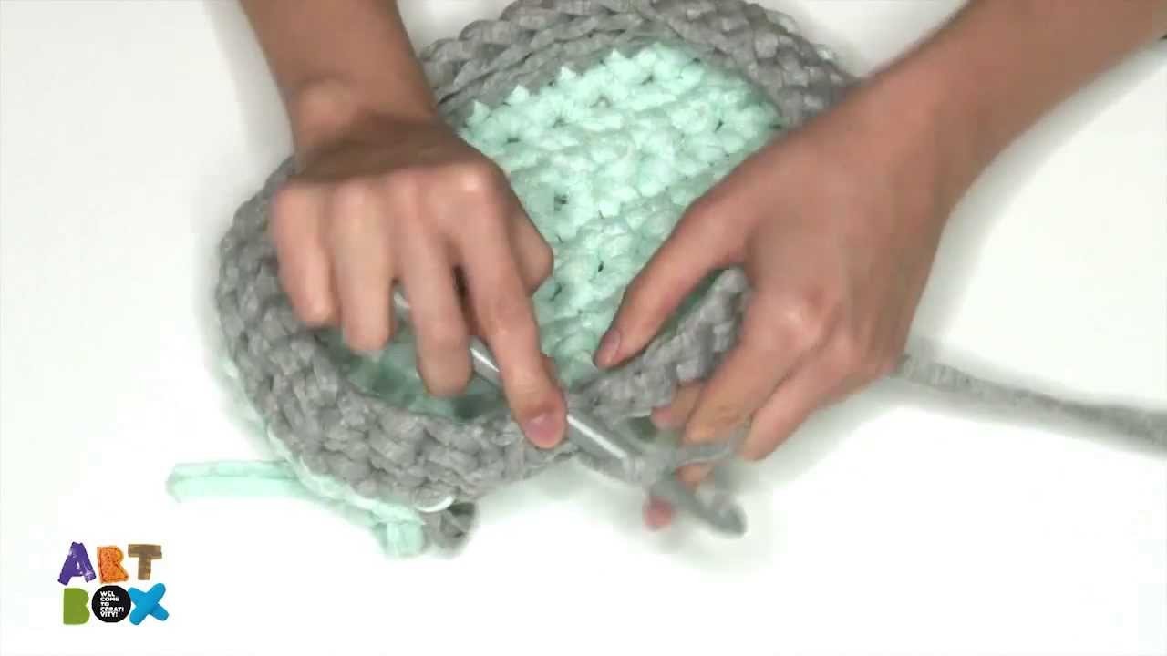 ArtBox Crochet XXL by Alpino, rectangular basket