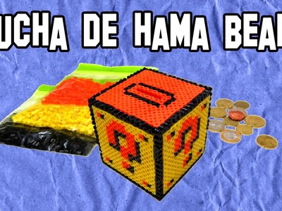 Como Hacer Una Hucha De Hama Beads | Mario Bros | DIY