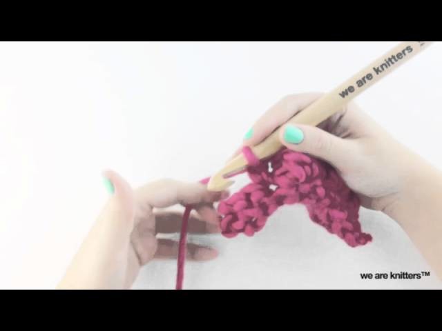 Cómo tejer punto burbuja con crochet - Aprender crochet