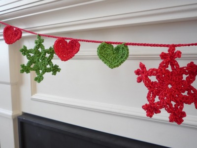 Crochet, Guirnalda de Navidad