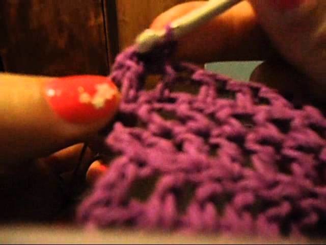 Crochet - Punto Cangrejo