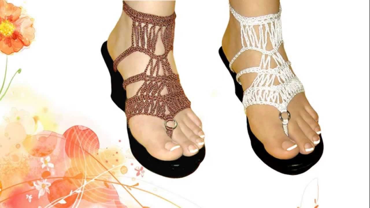 MARIER - Sandalias ► Calzado Tejido a Crochet
