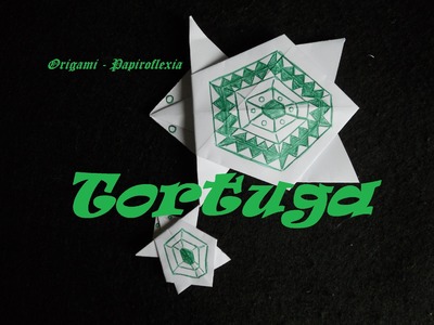 Origami - Papiroflexia. Tutorial: Tortuga, muy fácil y rápida