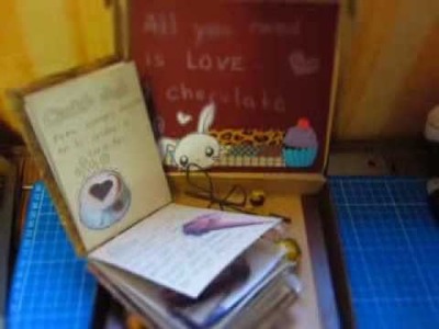 Scrapbook, concurso chocolate de Dannye Naara