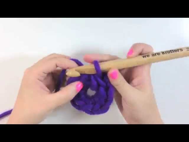 Aprende crochet -  Como hacer una cadeneta circular en crochet