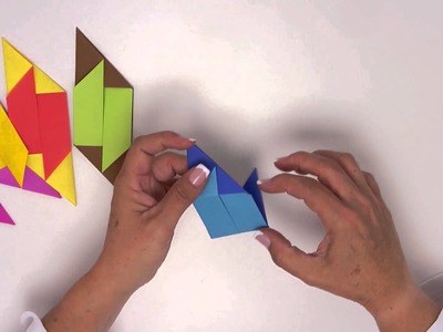 Arte con papel - Videocápsula 3 - Cubo de origami